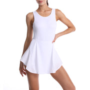 Anti-fake Two-piece One-piece Dress Beautiful Back Tight-fitting Yoga