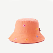 Women's Flower Embroidered Sunshade Bucket Hat