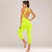 Yoga Pants, Honeycomb Pants, Female Yoga Fitness Jumpsuit