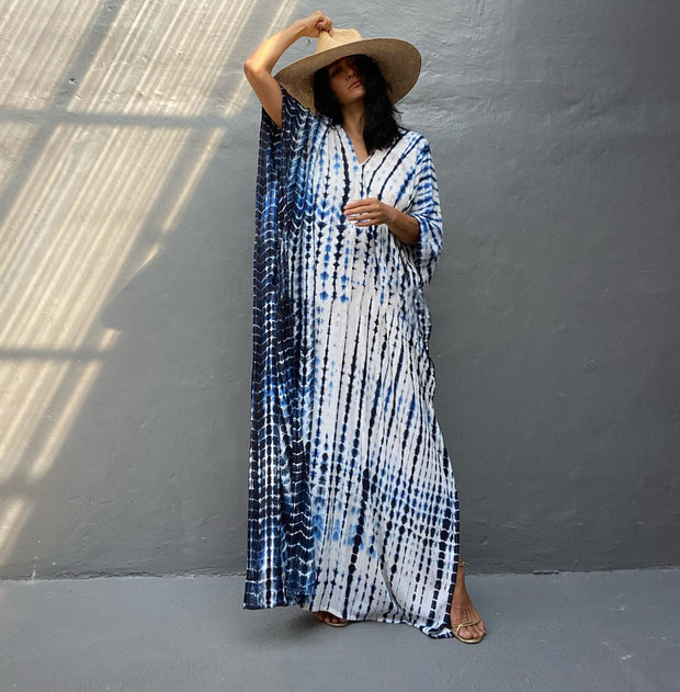 Cotton Beach Cover-up Robe Dress