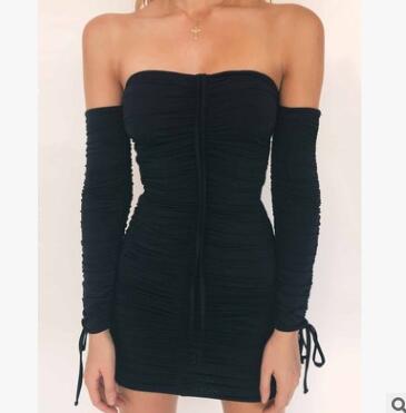 Bandage Dress Women Sexy Off Shoulder