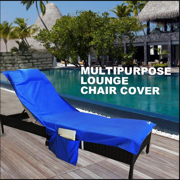 Beach chair cover