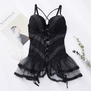 Corset short skirt set