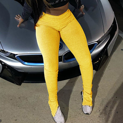 New Stacked Leggings Joggers Stacked Sweatpants Women