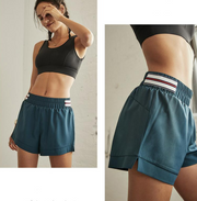 Female fitness yoga shorts