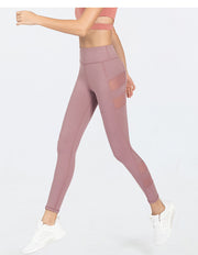 Yoga pants female mesh stitching