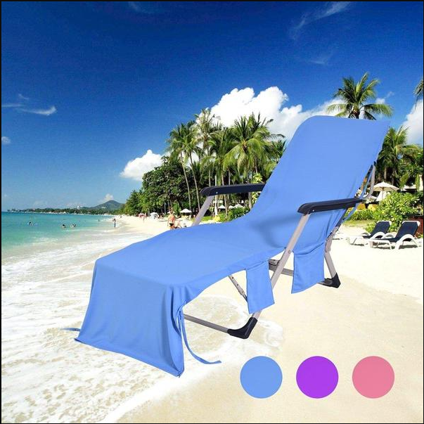 Beach chair cover