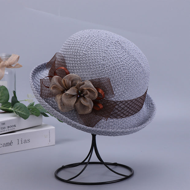 Flower Shading Breathable Bucket Hat