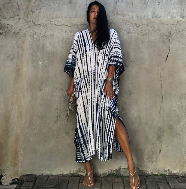 Cotton Beach Cover-up Robe Dress