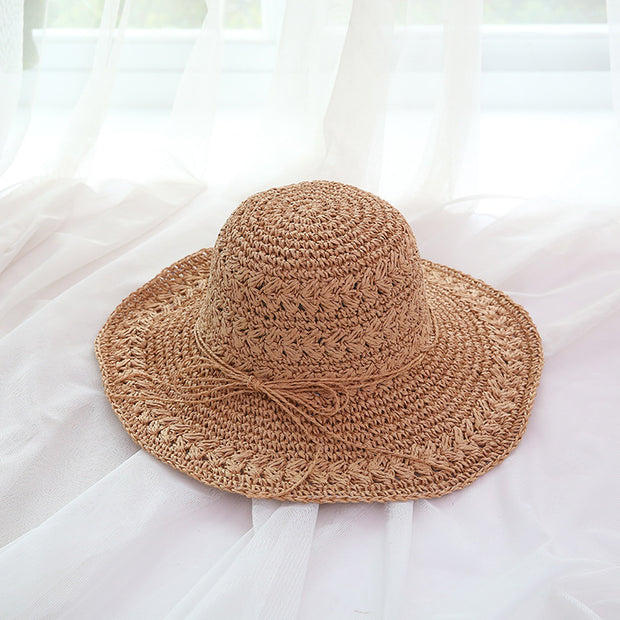 Women's Summer Hollow Crochet Straw Hat