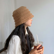 Handmade Woolen Knitted Bucket Hat